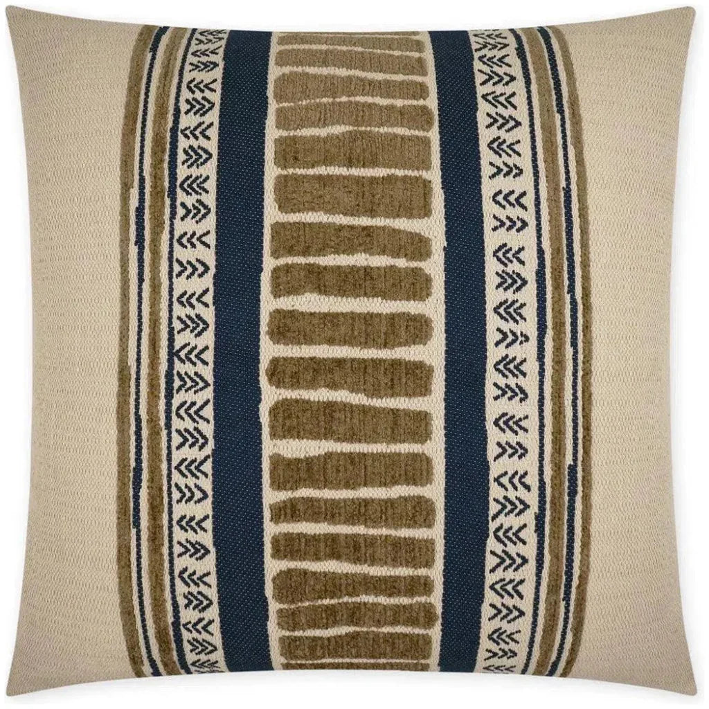 Cholula Indigo Brown Throw Pillow Insert