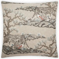 Chonburi Zen Brown Throw Pillow With Insert