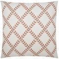 Clover Lane Coral Red Throw Pillow Insert