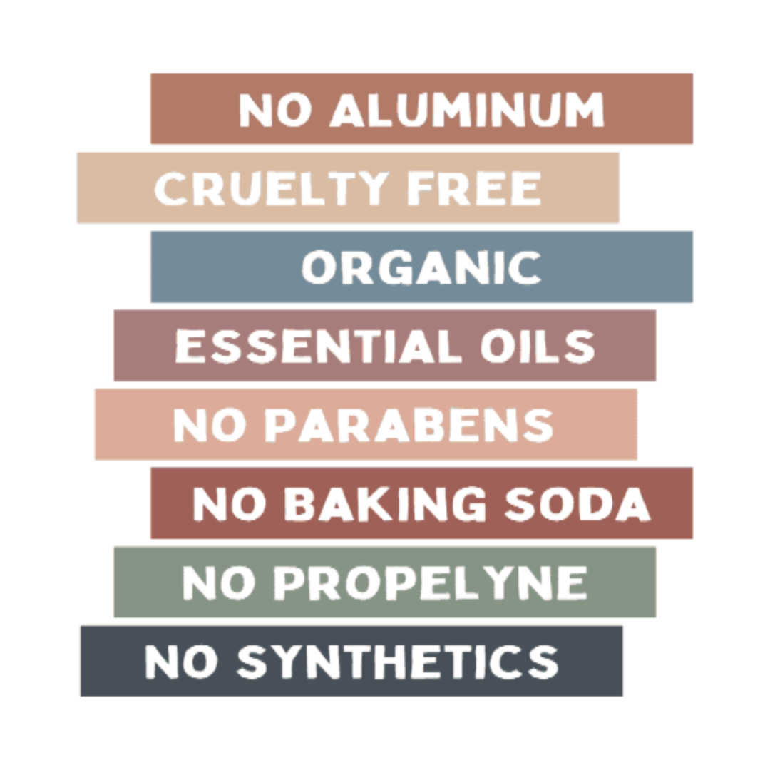 ORGANIC DEODORANT- NO  FRAGRANCE - FOR WOMEN