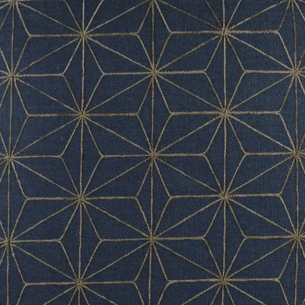 Crosby Navy Blue Throw Pillow With Insert