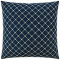 Crossroads Blue Throw Pillow With Insert