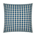 Cypress Handmade Blue Throw Pillow