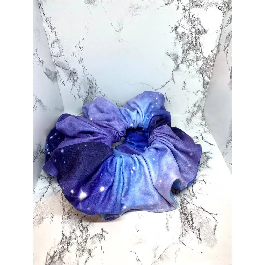 Galaxy Knit Scrunchie