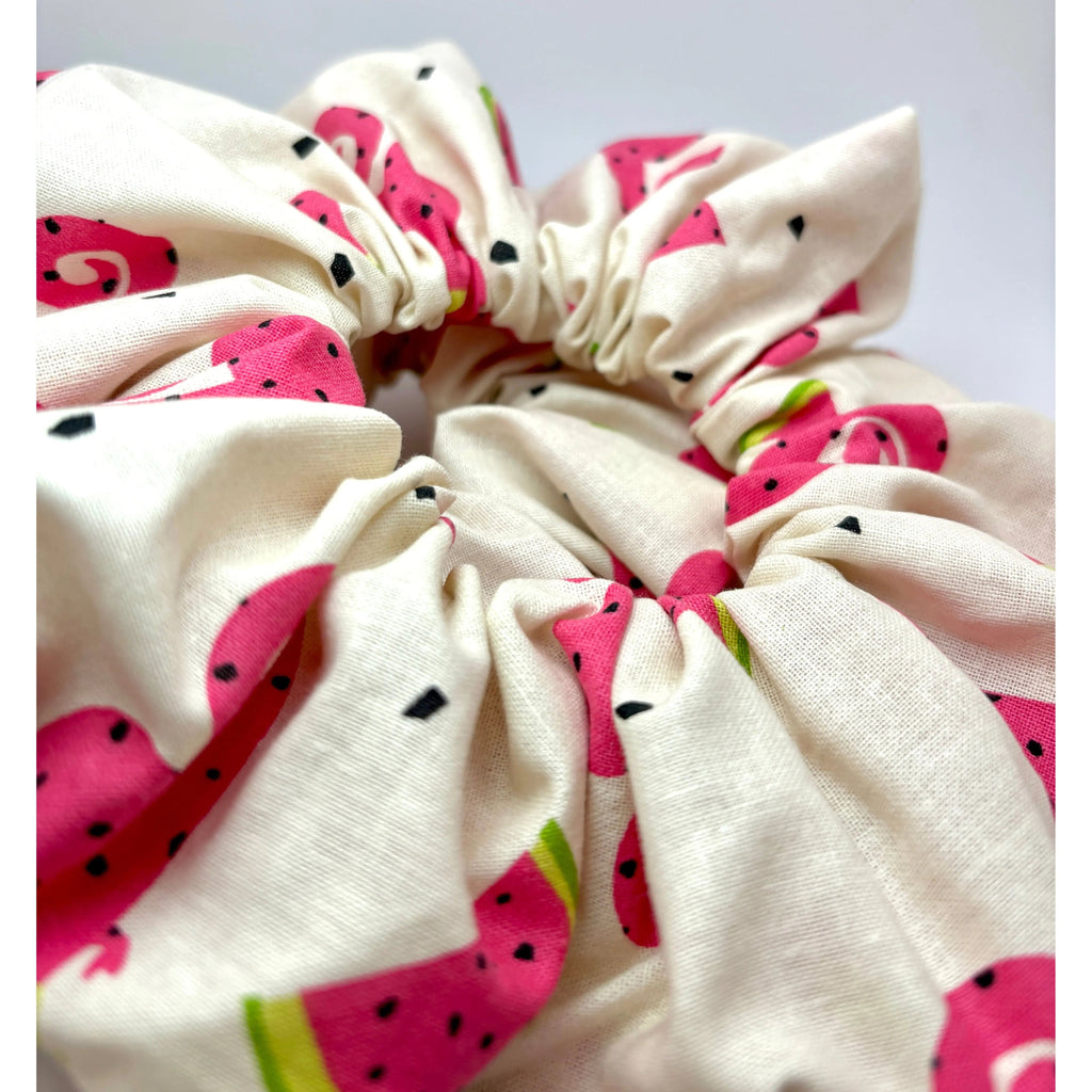 Chameleon Watermelon Summer Scrunchie