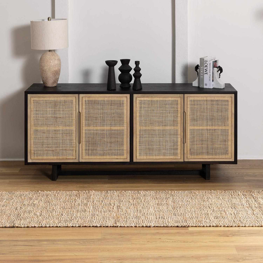 Lonut Checkered Jute Area Rug - Promo - Clearance