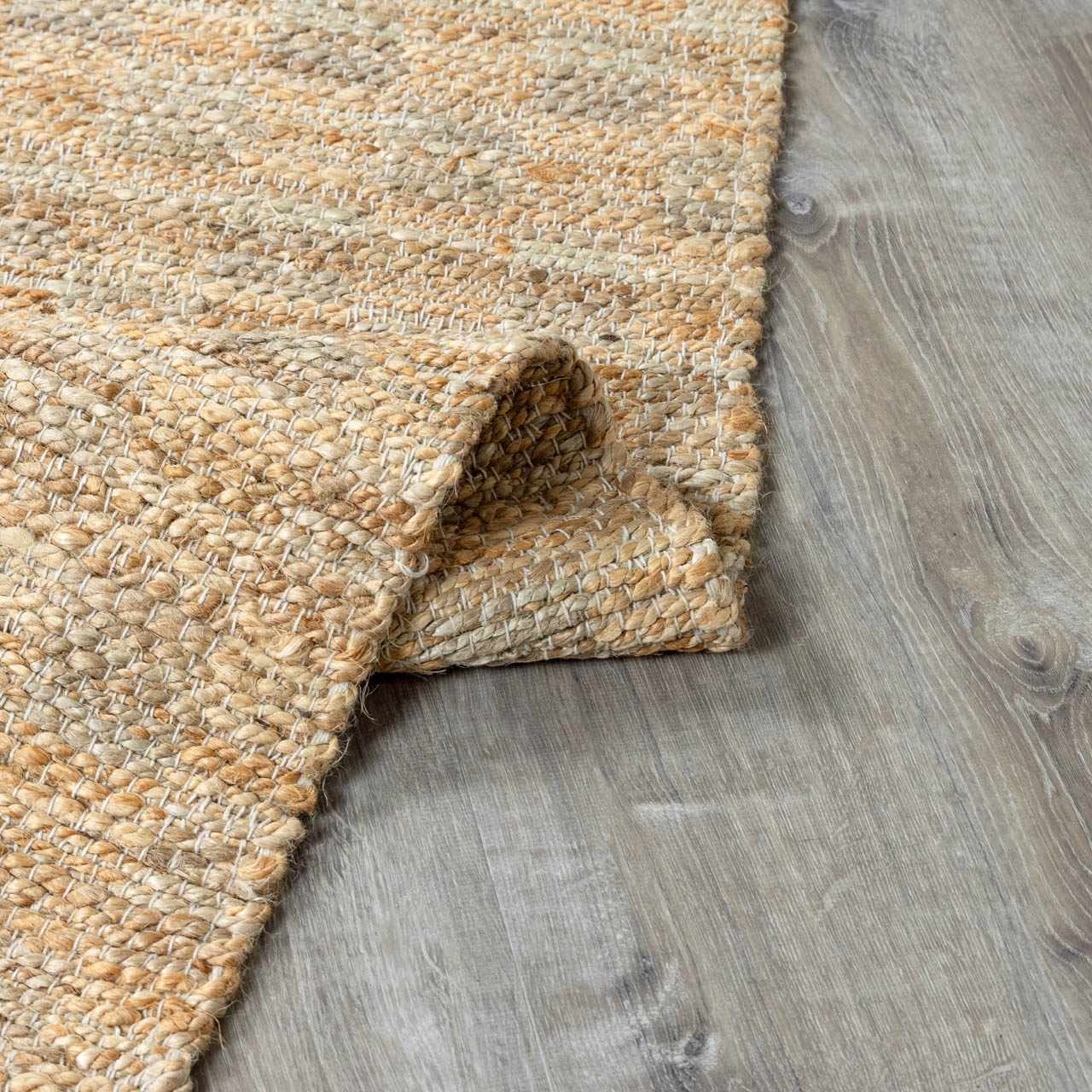 Lonut Checkered Jute Area Rug - Promo - Clearance