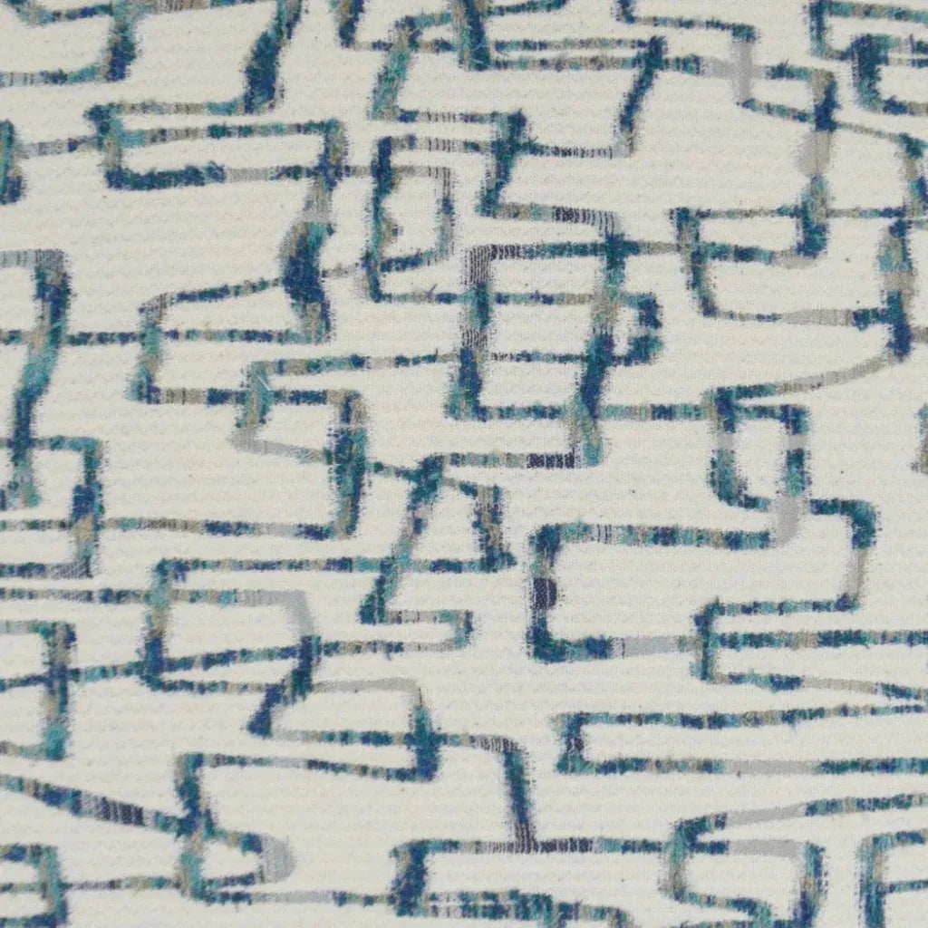 Da Vinci Lapis Blue Throw Pillow With Insert