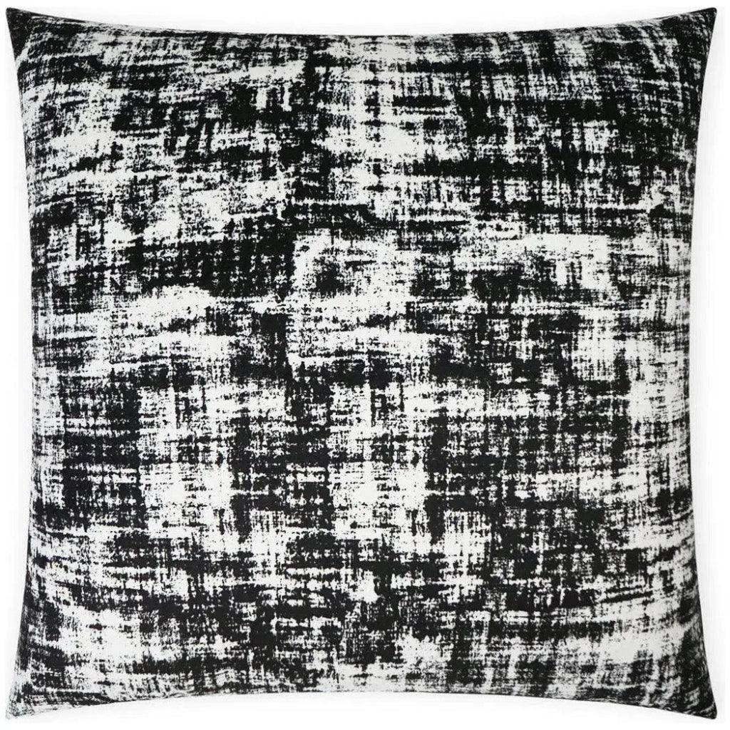 Dante Black Throw Pillow With Insert