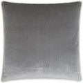 Darling Smoke Grey Throw Pillow With Insert