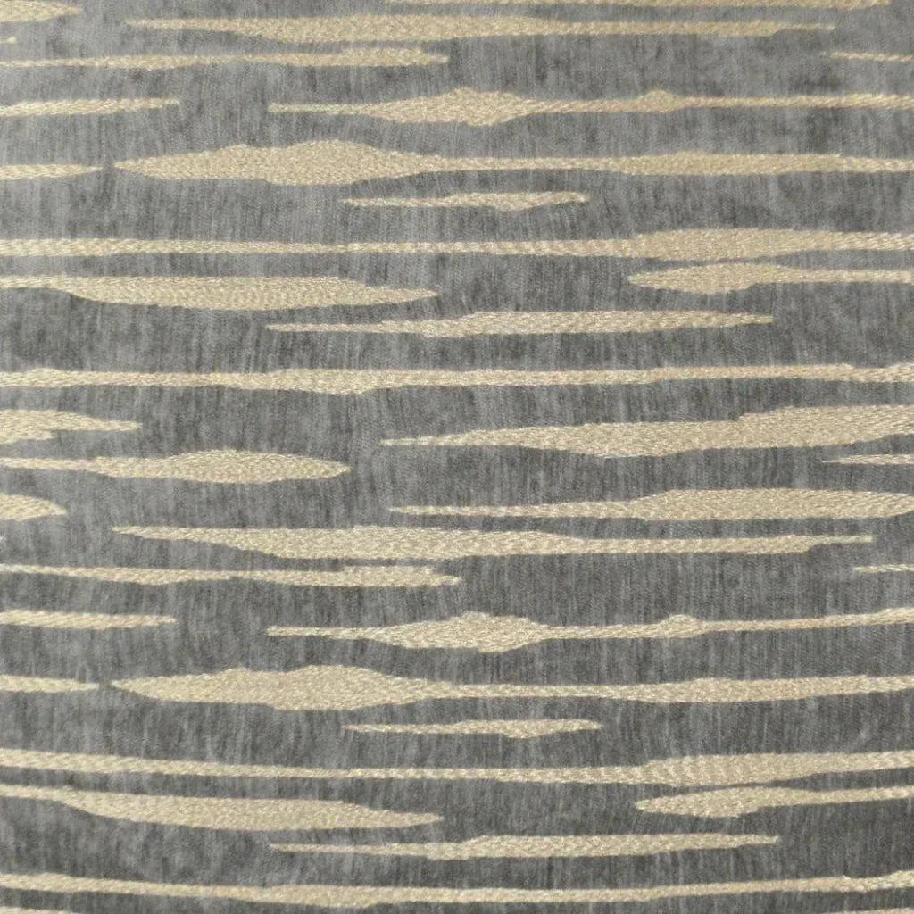 Davos Smoke Grey Throw Pillow With Insert
