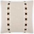 Demeter Brown Throw Pillow With Insert