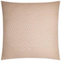 Demure Blush Brown Throw Pillow With Insert