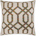 Deviation Brown Throw Pillow With Insert