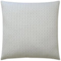 Diamante Silver Throw Pillow With Insert