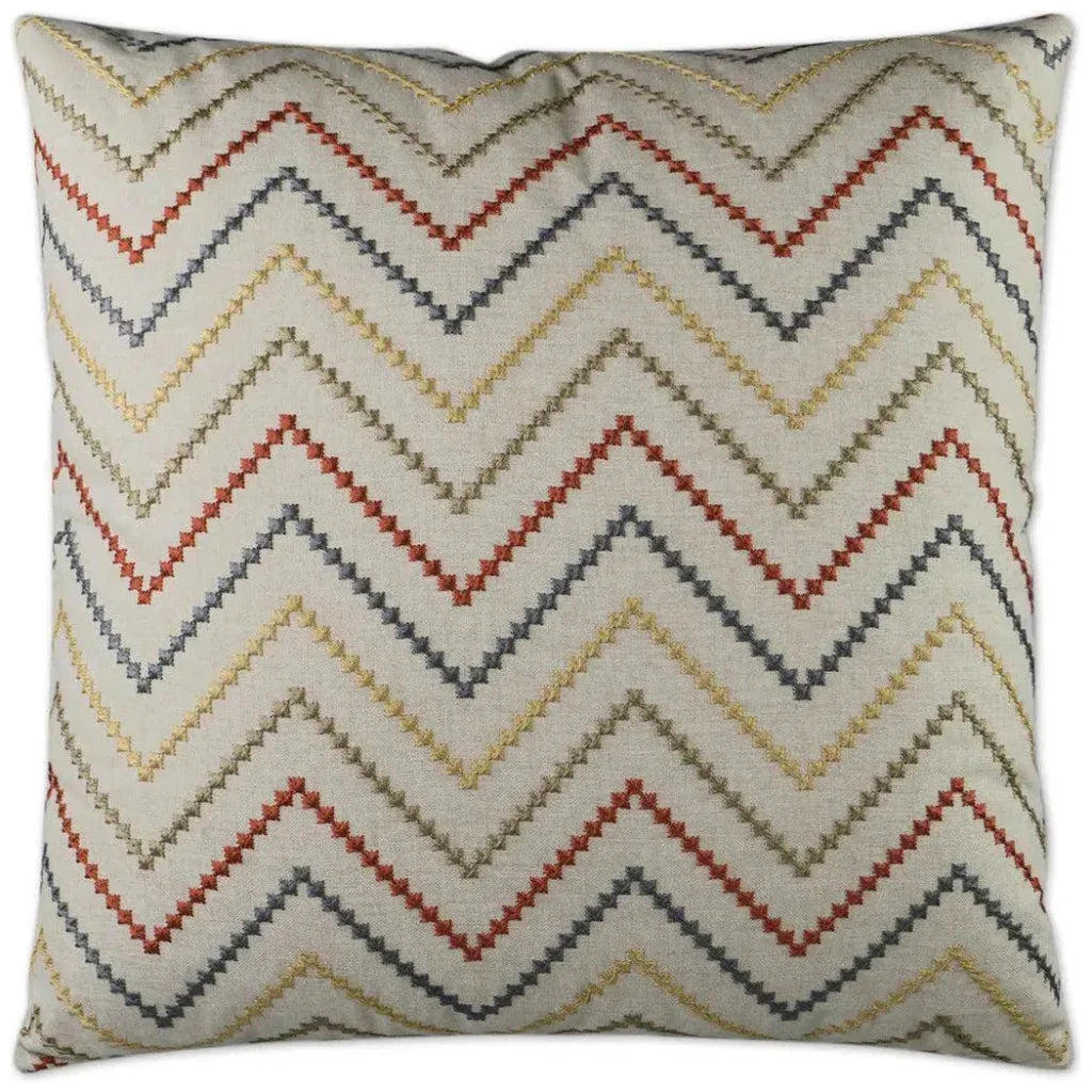 Divergence Brown Throw Pillow With Insert
