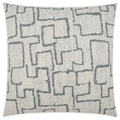 Domaine Grey Grey Throw Pillow With Insert