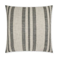 Double Issue Handmade Black Throw Pillow
