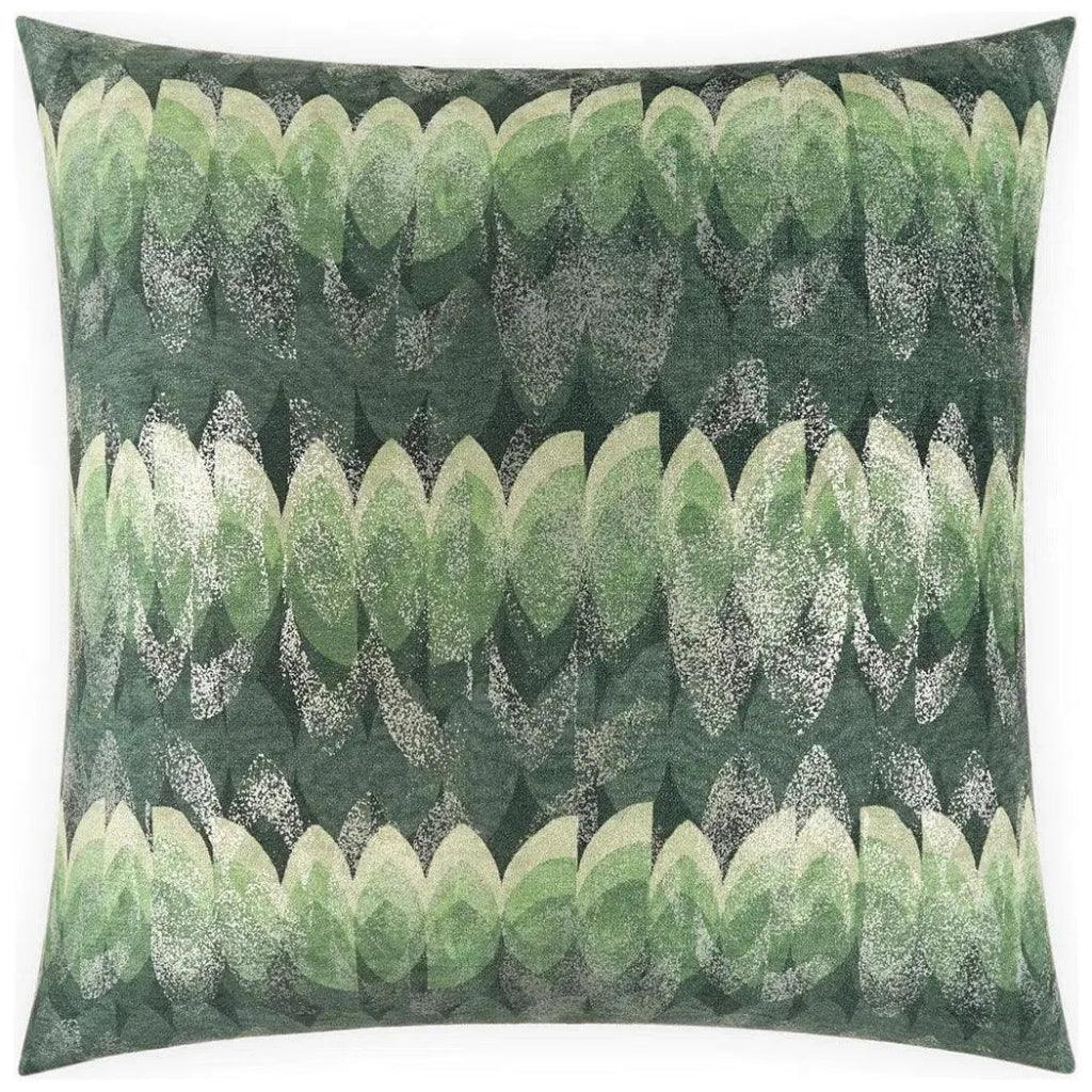 Dover Malachite Green Throw Pillow With Insert