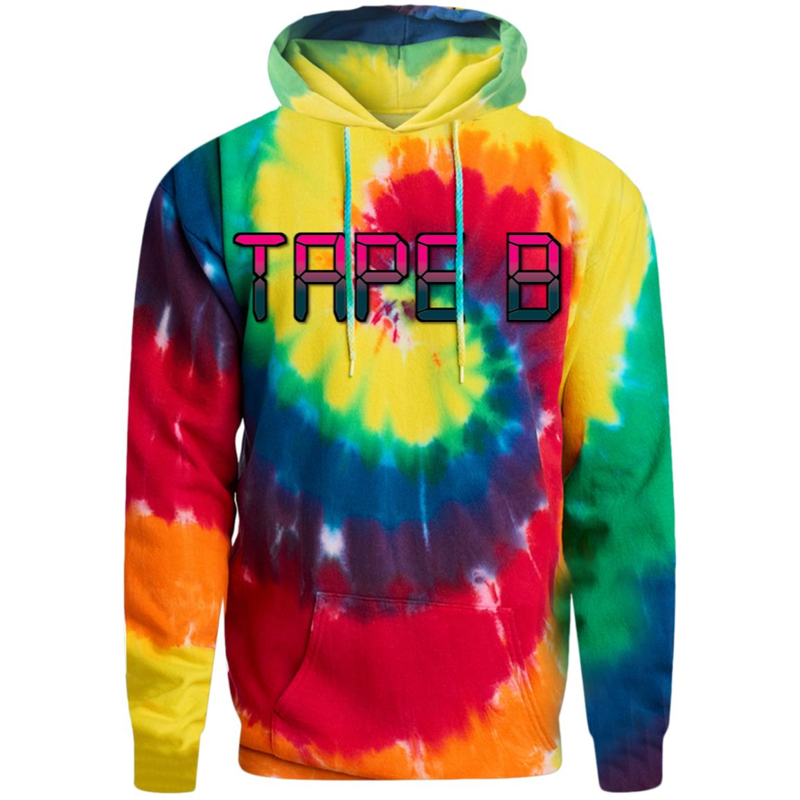 Tape B Tie-Dye Pullover Hoodie