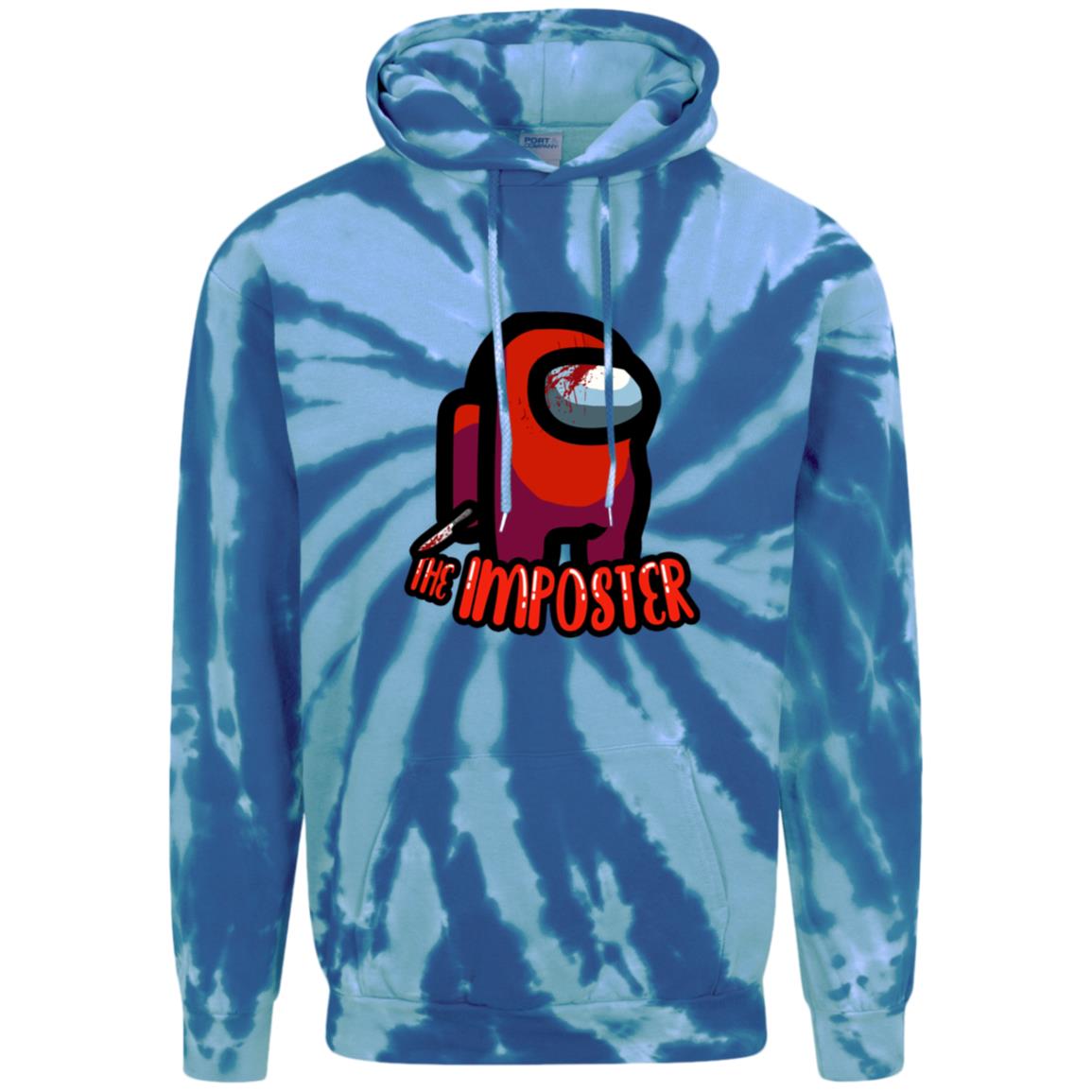 The Imposter Among Us Tie-Dye Pullover Hoodie