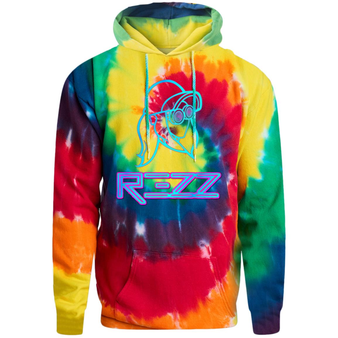 Rezz  Tie-Dye Pullover Hoodie