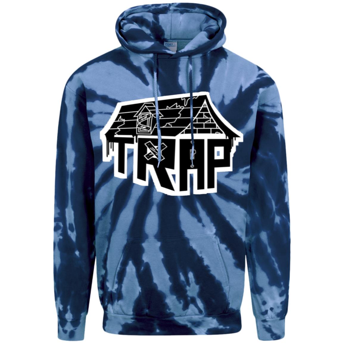 Trap House Tie-Dye Pullover Hoodie
