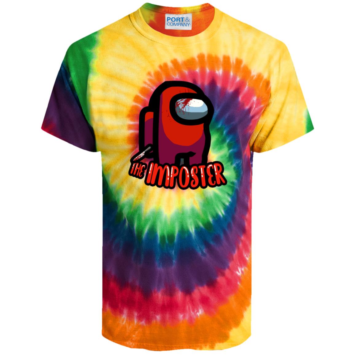 The Imposter Among Us Tie-Dye Music Festival T-Shirt