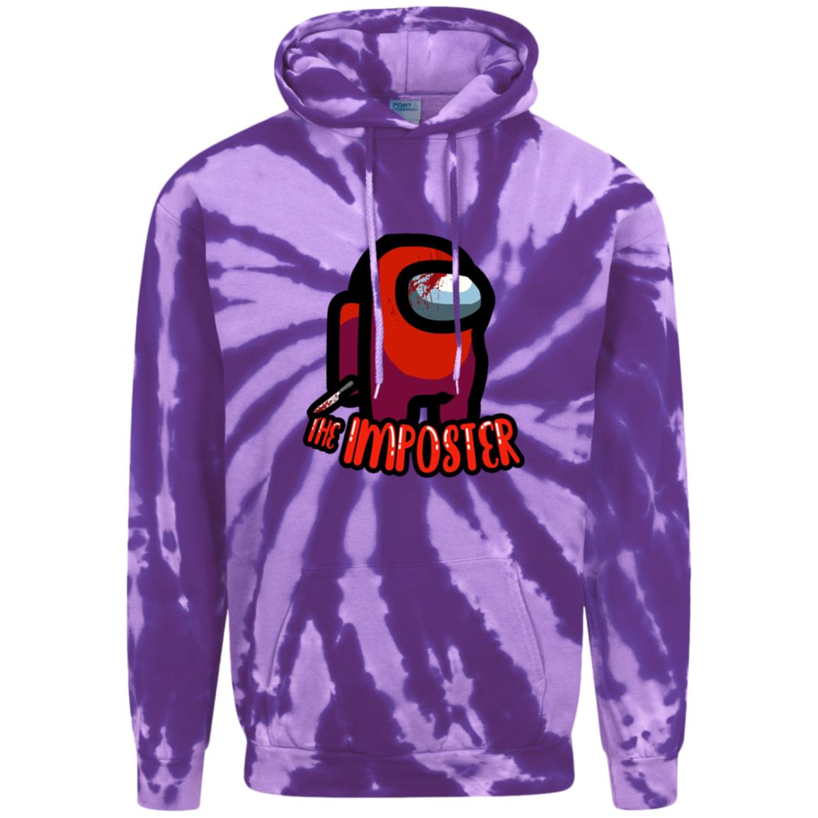 The Imposter Among Us Tie-Dye Pullover Hoodie