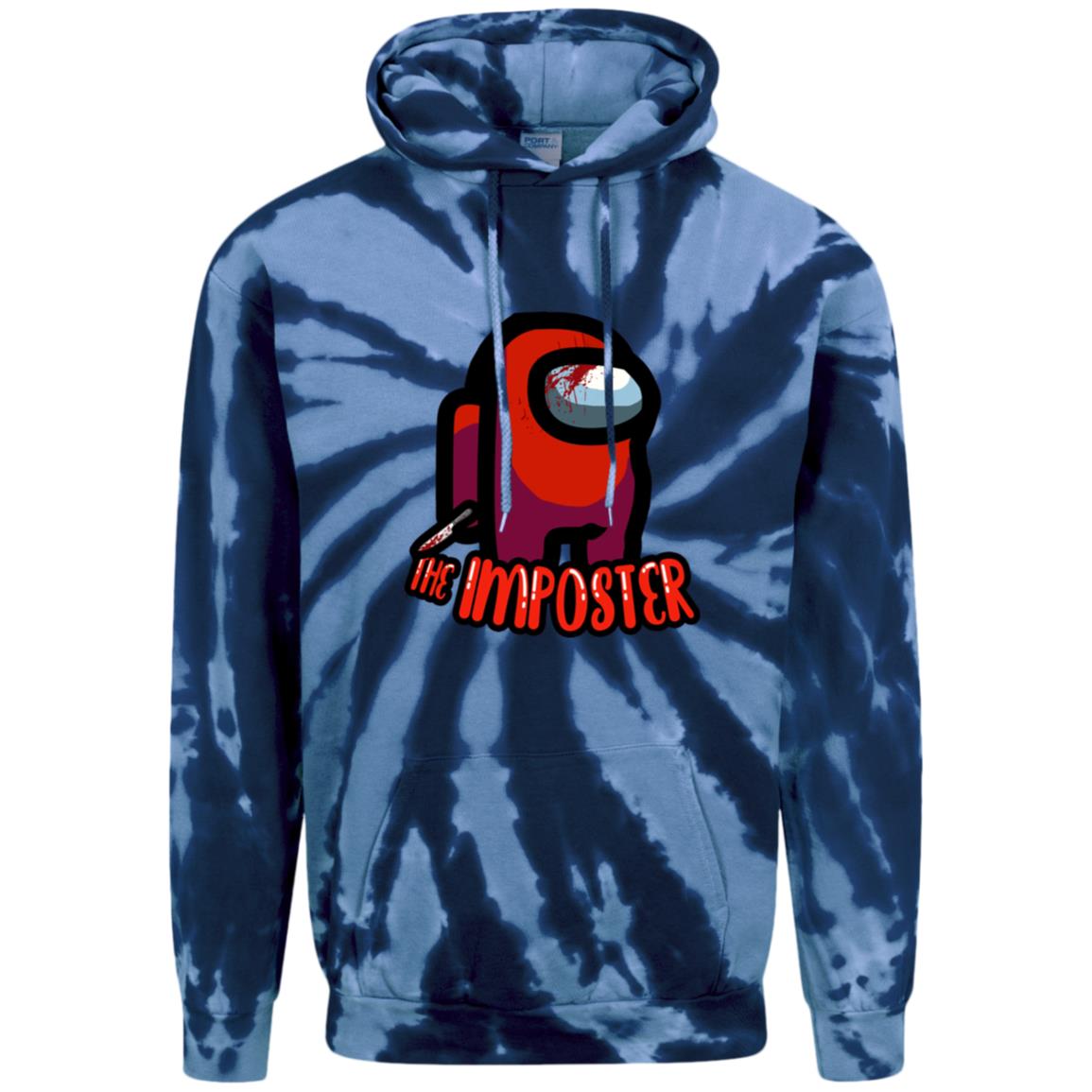 The Imposter Among Us Tie-Dye Pullover Hoodie
