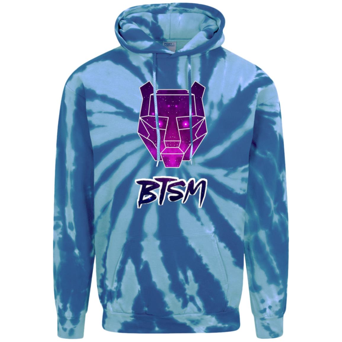 BTSM Black Tiger Sex Machine Tie-Dye Pullover Hoodie