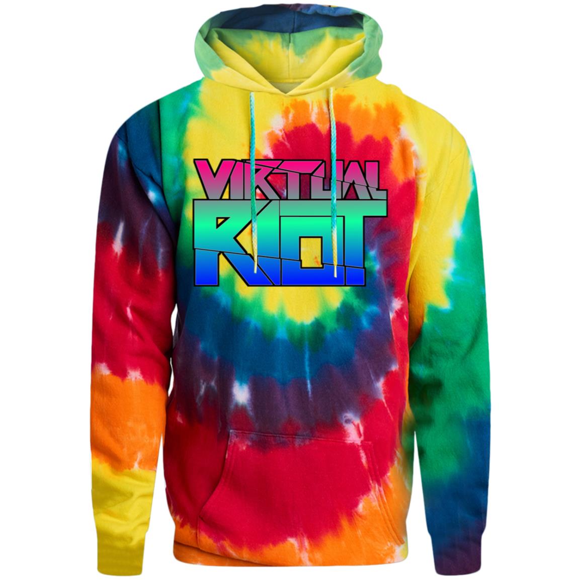 Virtual Riot Tie-Dye Pullover Hoodie