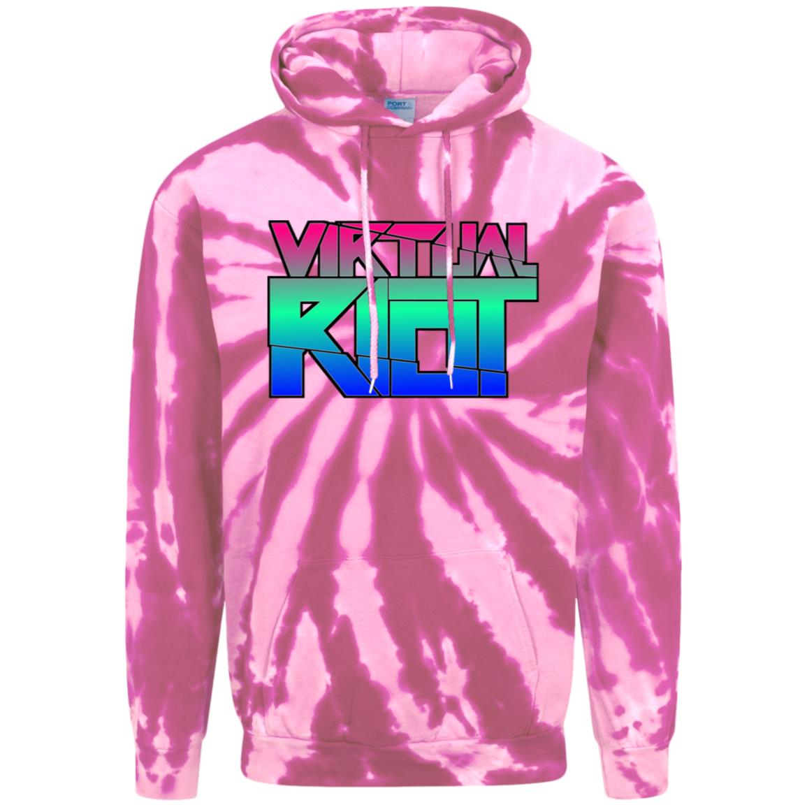 Virtual Riot Tie-Dye Pullover Hoodie