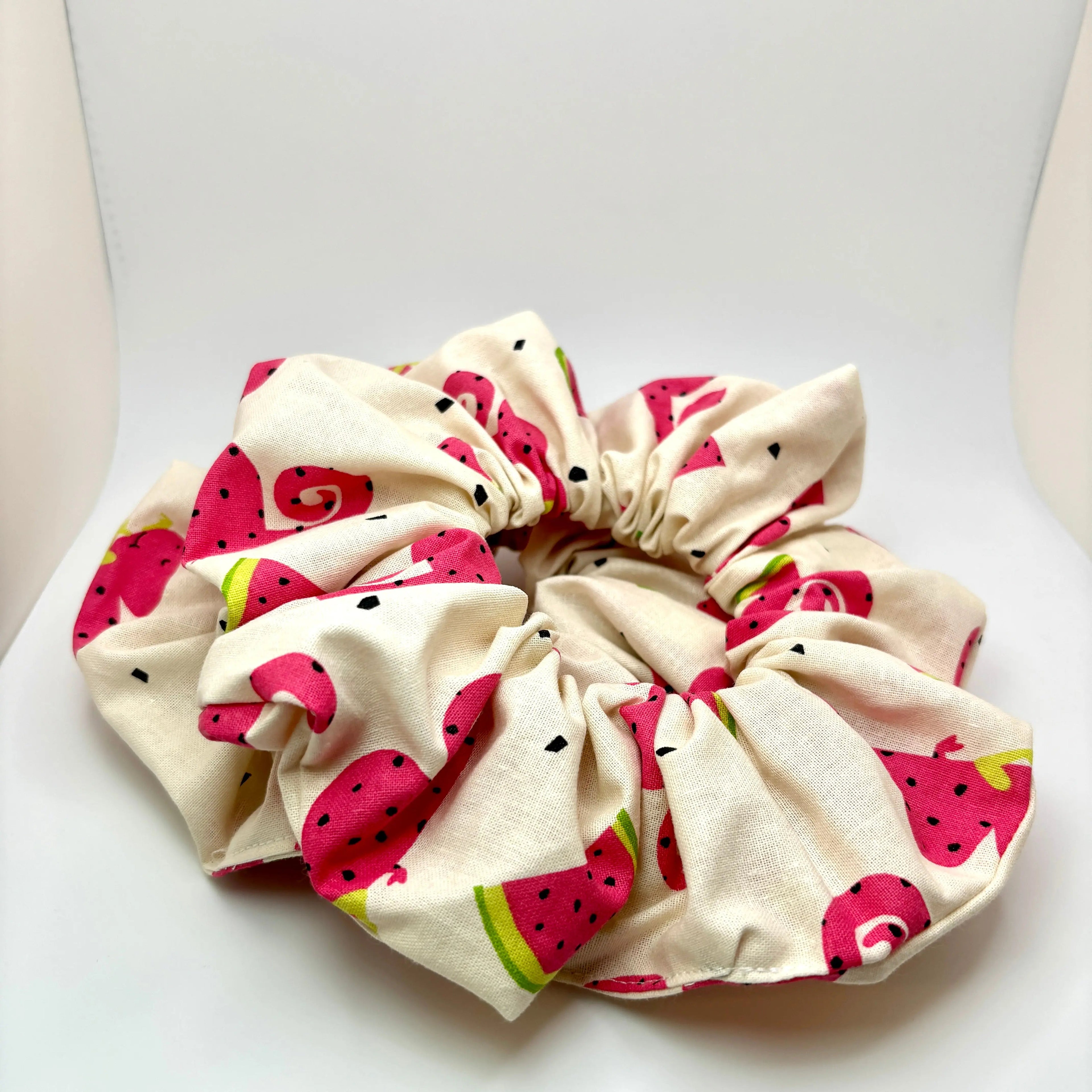 Chameleon Watermelon Summer Scrunchie
