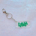 Zodiac Sign Keychain-Green