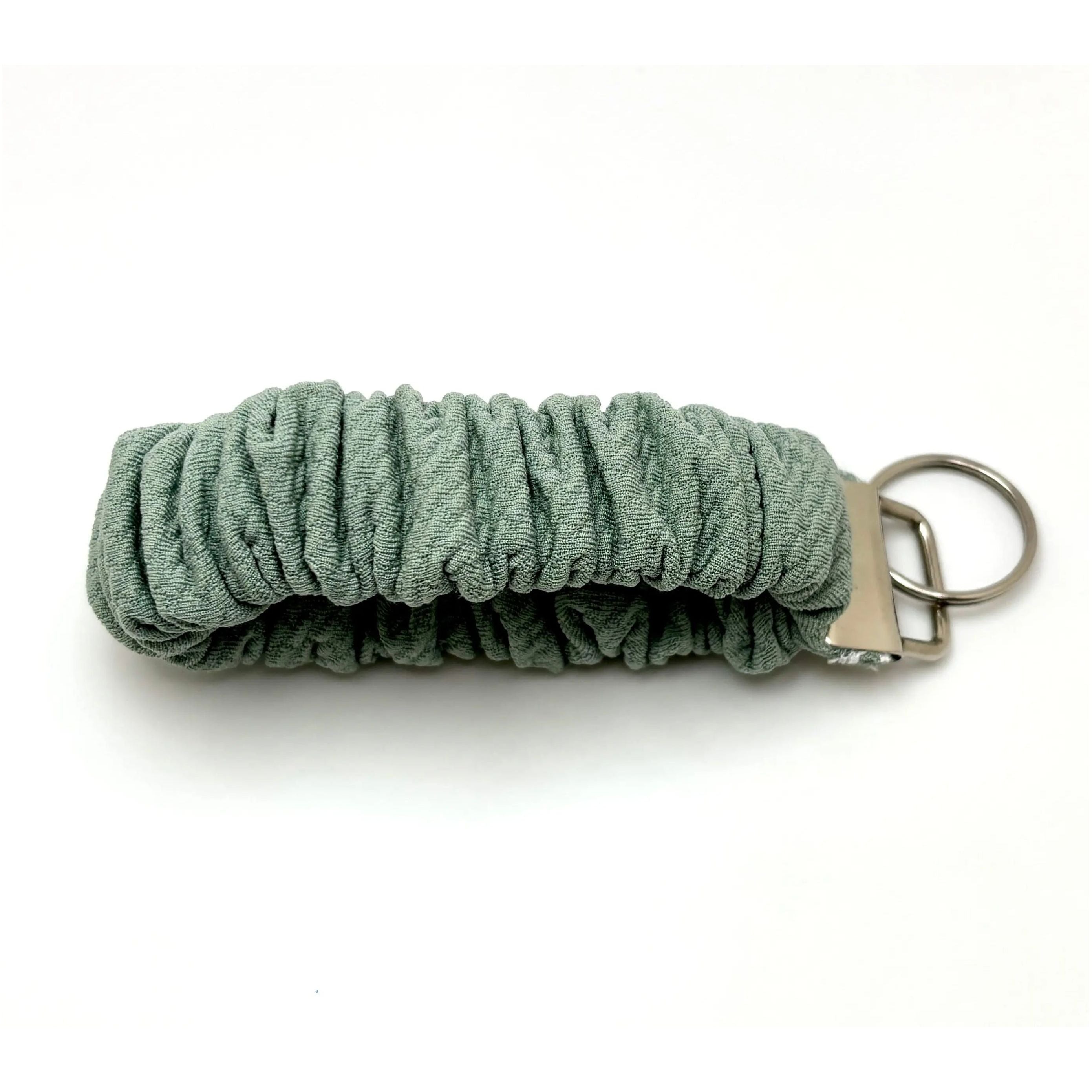 Sage Bullet Scrunchie Wristlet