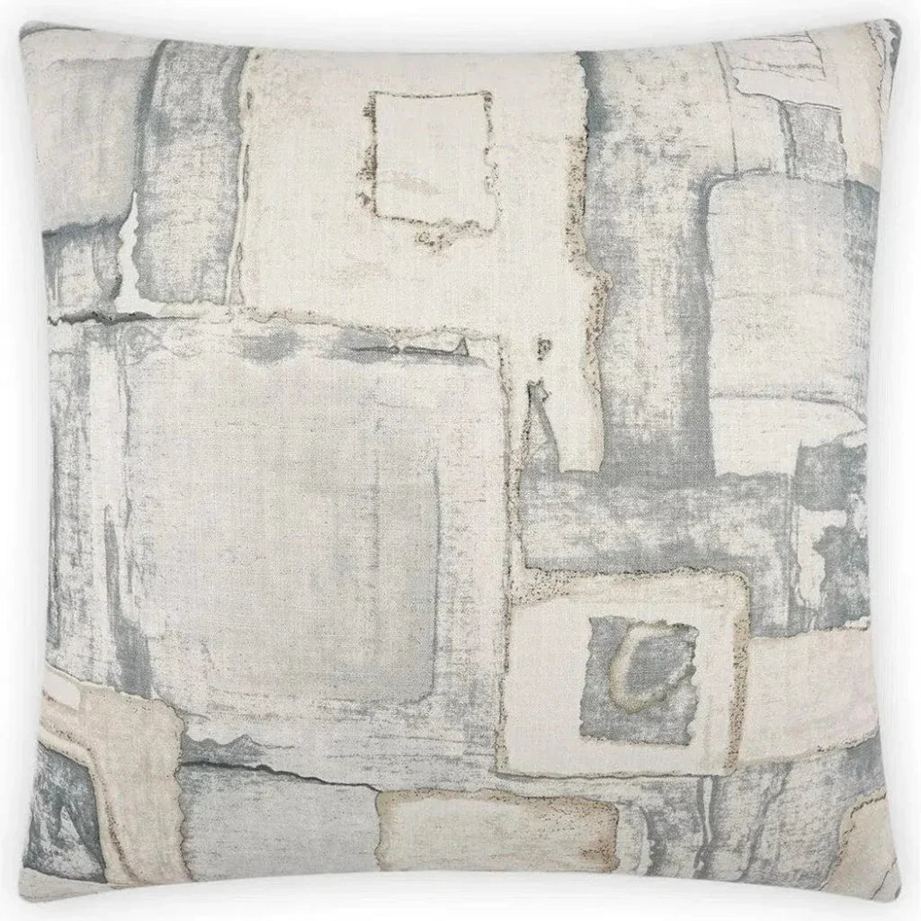 Ecomille Slate Grey Throw Pillow With Insert