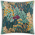 Eden Blue Throw Pillow With Insert