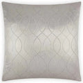 Elation Sterling Grey Throw Pillow With Insert