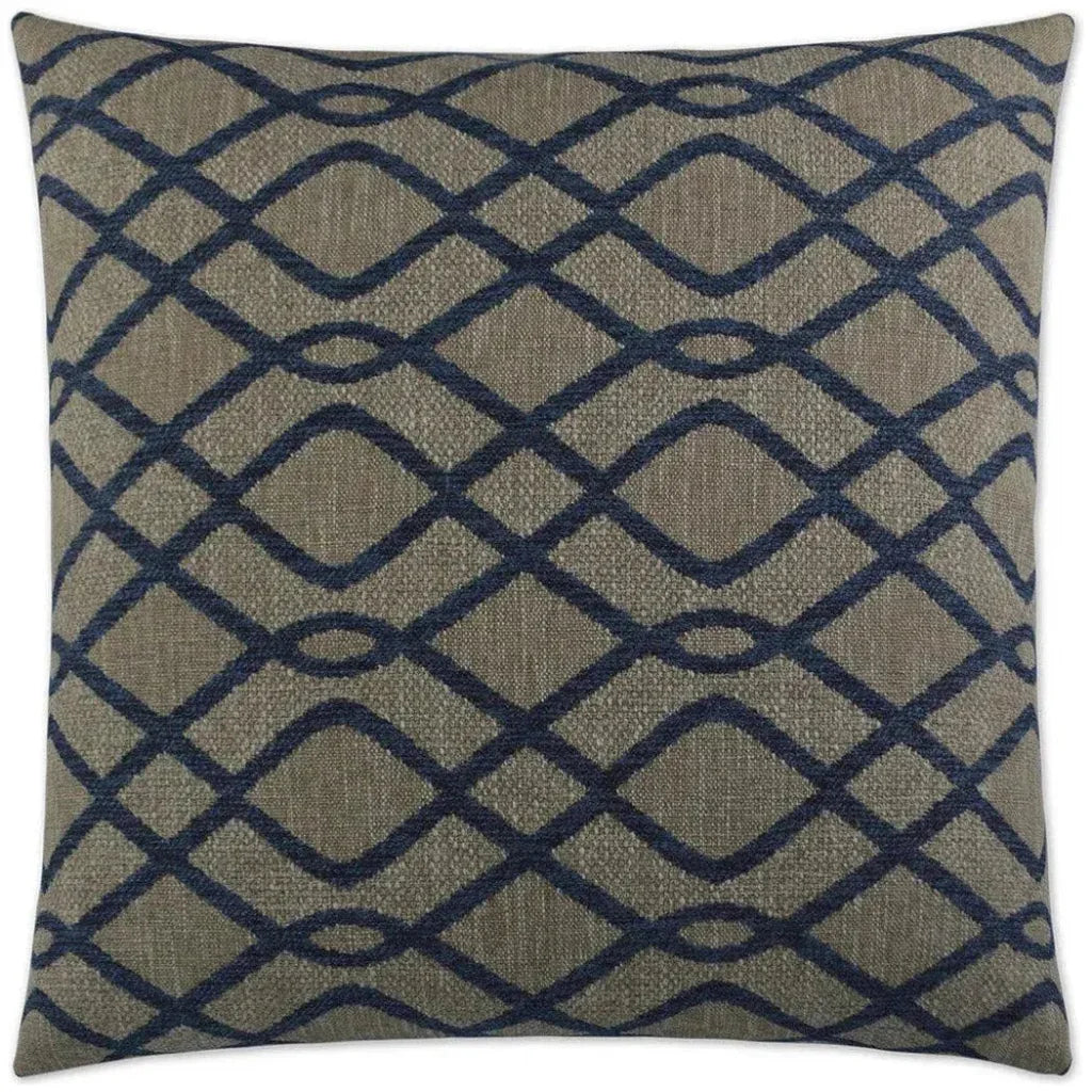 Elisende Brown Throw Pillow With Insert