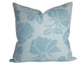 Emilia Pillow Cover in Blue, Peter Dunham Textiles