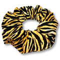 Orange Tiger Scrunchie