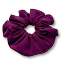 Plum Spandex Scrunchie