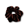 Mini Brown Velvet Scrunchie