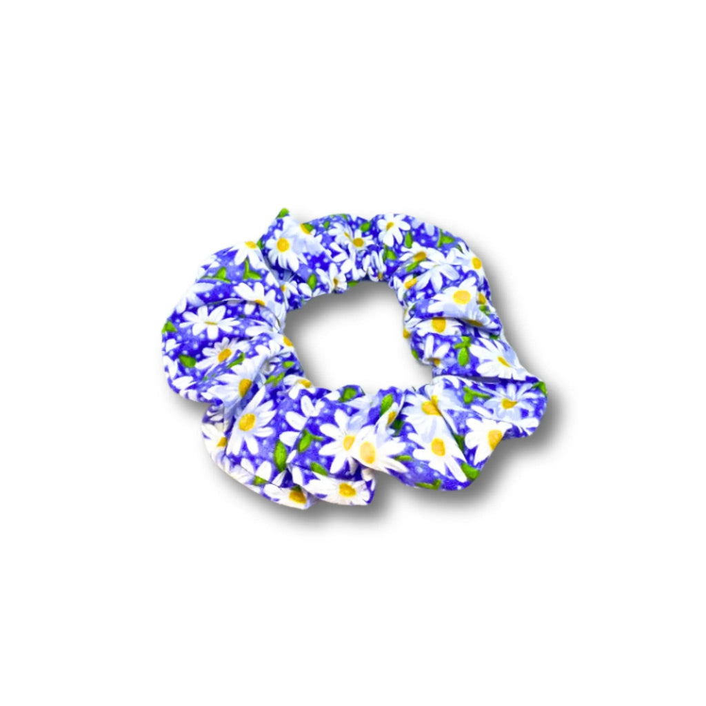 Mini Purple Daisy Scrunchie