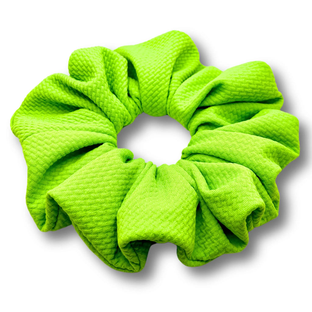 Light Green Summer Bullet Scrunchie