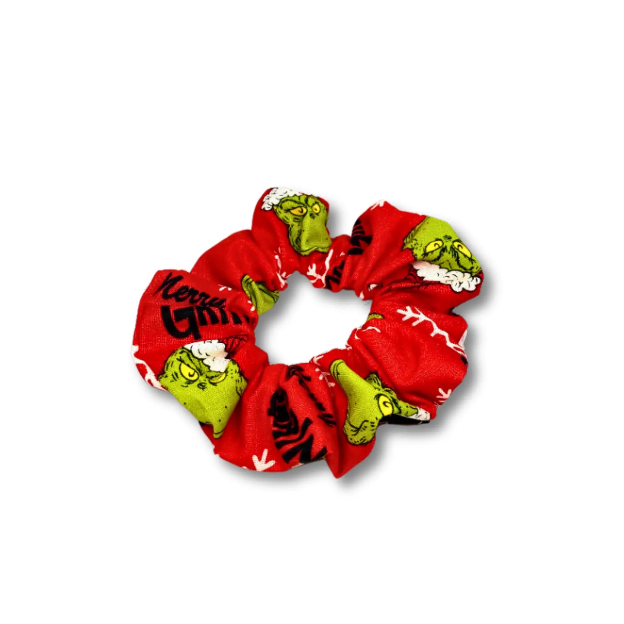 Mini Red Grinchmas Christmas Scrunch