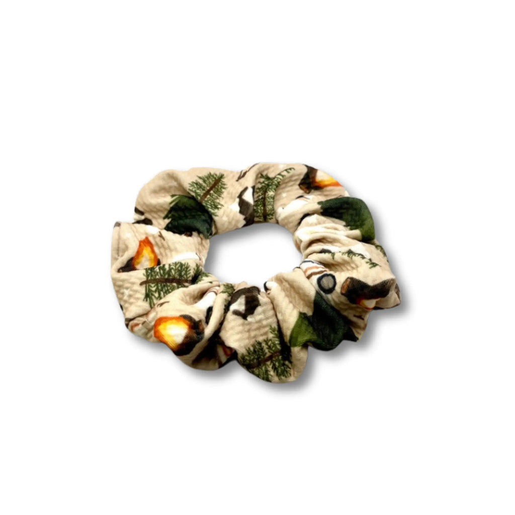Mini Camping Summer Bullet Scrunchie