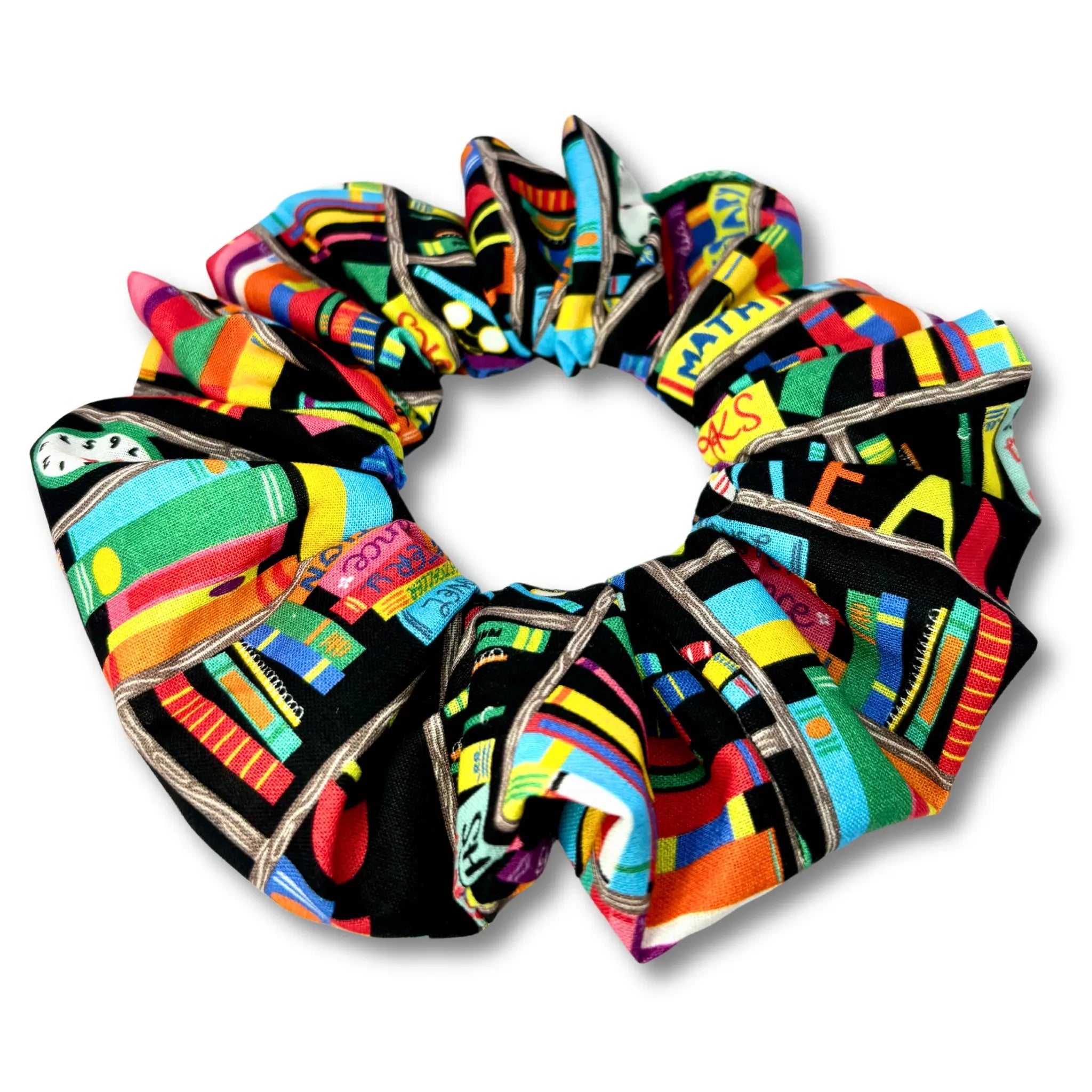 Books School Scrunchie