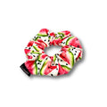 Mini Watermelon Summer Ribbed Scrunchie